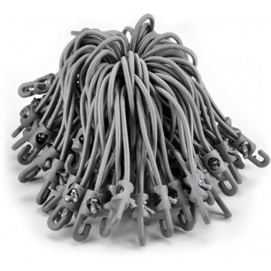 RIGGATEC SPANNFIX 4MM SILVER-GREY 13CM 100 PCS.