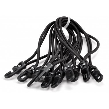 RIGGATEC SPANNFIX 4MM BLACK 20CM 10 PCS.