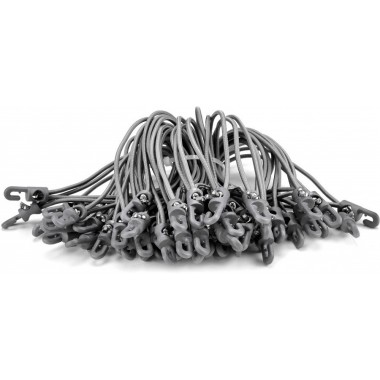 RIGGATEC SPANNFIX 4MM SILVER-GREY 20CM 50 PCS.