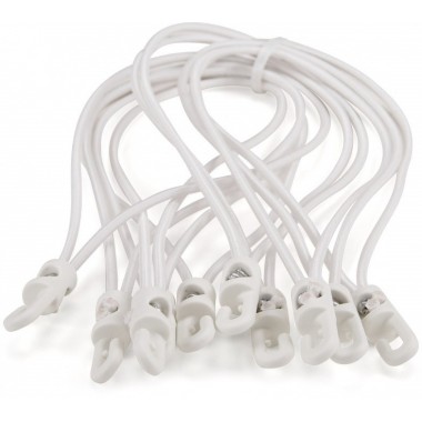 RIGGATEC SPANNFIX 4MM WHITE 27CM 10 PCS.