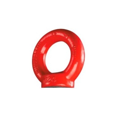 RIGGATEC RING NUT HIGH STRENGTH M10 RED