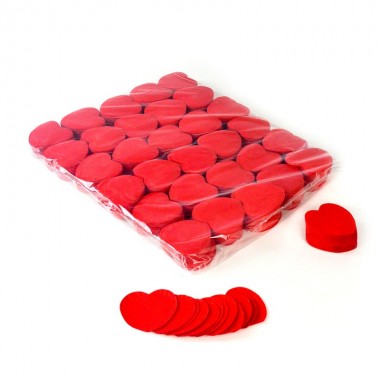 BIODEGRADABLE CONFETTI HEARTS 55MM