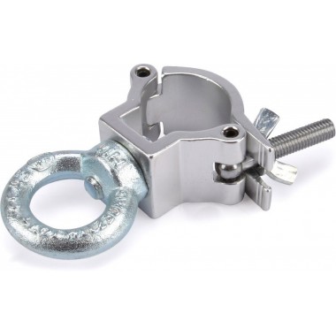 RIGGATEC HALFCOUPLER SMALL SILVER WITH EYELET 75KG