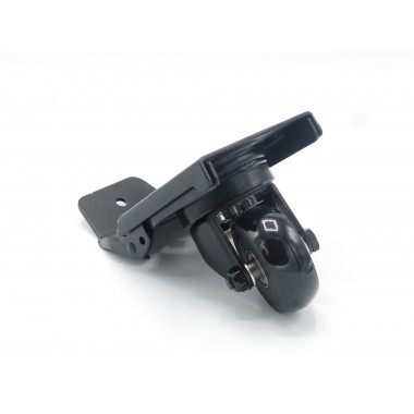 BLACK WHEEL SWIVEL HOUSING OF 80 MM