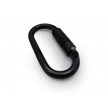 BLACK STEEL CARABINER "0" 2T