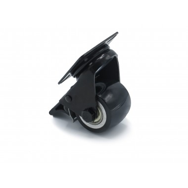 BLACK WHEEL SWIVEL HOUSING OF 50 MM