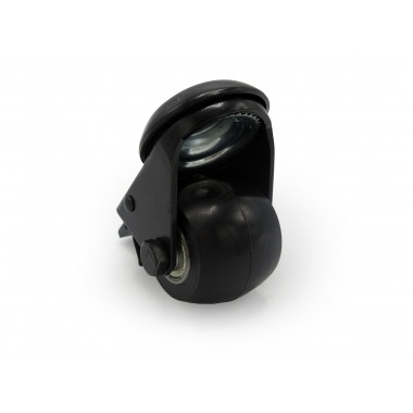 BLACK WHEEL SWIVEL HOUSING WITH  BRAKE OF 50MM