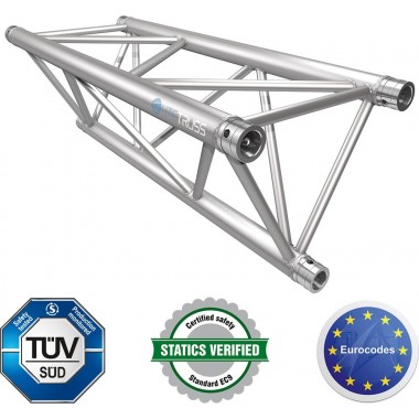 LITETRUSS H43D PIEZA RECTA 25 CM