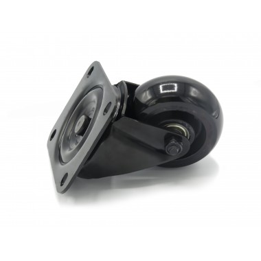 BLACK WHEEL SWIVEL HOUSING OF 100 MM