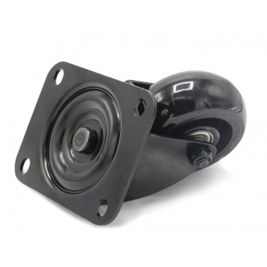 BLACK WHEEL SWIVEL HOUSING OF 100 MM