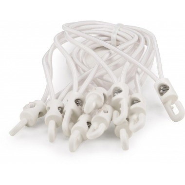 RIGGATEC SPANNFIX 4MM WHITE 20CM 10 PCS.