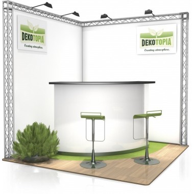 EXHIBITION STAND FD 14 - 2 X 2 X 2,1 M (LXBXH) -4M