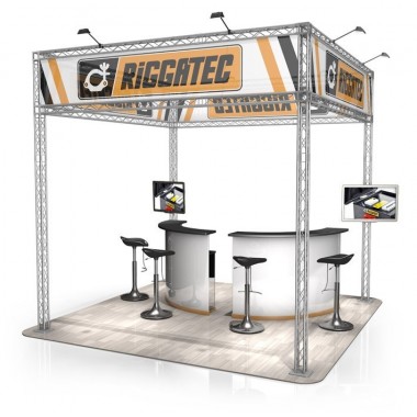 EXHIBITION STAND FD 14 - 3 X 3 X 3,2 M (LXWXH) -9M