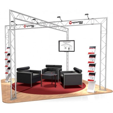 EXHIBITION STAND FD 22 - 4 X 5 X 2,5 M (LXWXH)