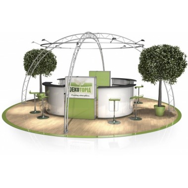 STAND DE FERIA FD 22 - 6,5 X 6,5 X 3,0  M (LXAXA)