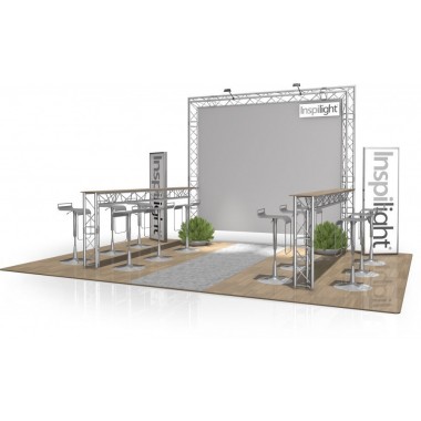 EXHIBITION STAND FD 23 - 3 X 3 X 2,65 M (LXWXH)