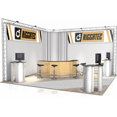 STAND DE FERIA FD 23 - 4,7 X 4,7 X 3 M (LXAXA)