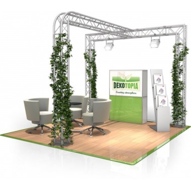 EXHIBITION STAND FD 24 - 3 X 3 X 2,5 M (LXWXH)