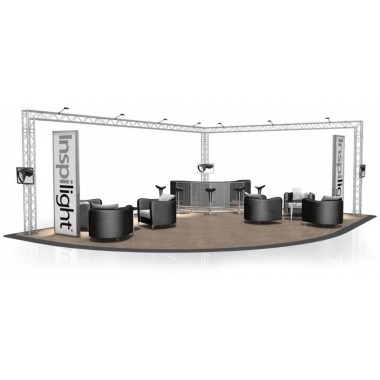 EXHIBITION STAND FD 24 - 8 X 6 X 3 M (LXWXH)
