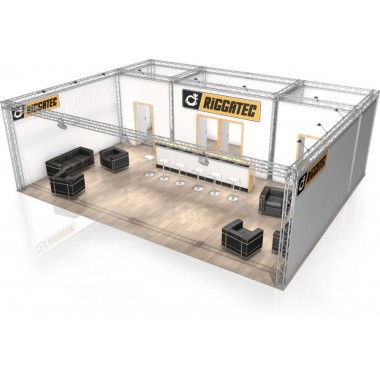 EXHIBITION STAND FD 24 - 10 X 8 X 3,22 M (LXWXH)