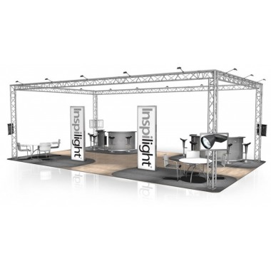 EXHIBITION STAND FD 33 - 10 X 6 X 3,5 M (LXWXH)