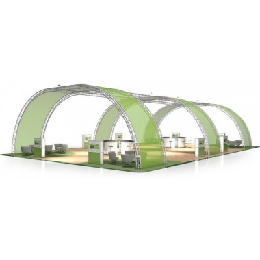 EXHIBITION STAND FD 33 - 21 X 13 X 5 M (LXWXH)