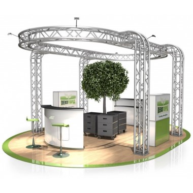 EXHIBITION STAND FD 34 - 6 X 4,5 X 3 M (LXWXH)