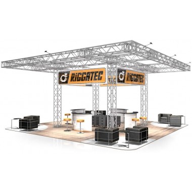 EXHIBITION STAND FD 44 - 10 X 10 X 4,4 M (LXWXH)