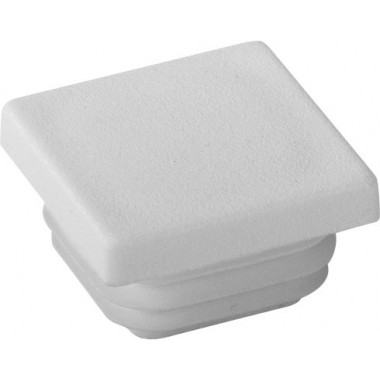 TAPÓN RIGGATEC BLANCO PARA TUBO CUADRADO DE 30 X 3