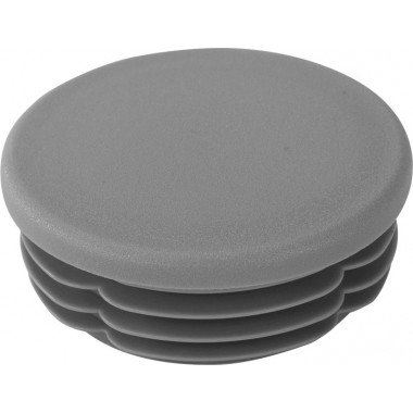 TAPA FINAL RIGGATEC GRIS TRÁFICO PARA TUBO REDONDO