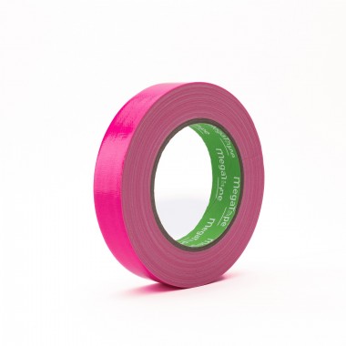 MEGATAPE UT70 CINTA GAFFA FLUO 25MM X 25MT ROSA