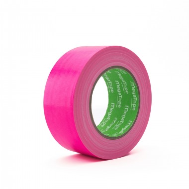 MEGATAPE UT70 FLUOR GAFFA TAPE 50MM X 25MT PINK