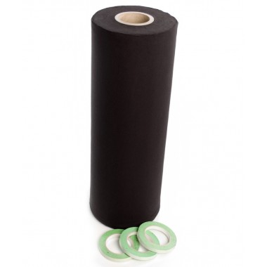 ADMIRAL FALDÓN MOLTON ECO 160G/M2 60M X 60CM NEGRO