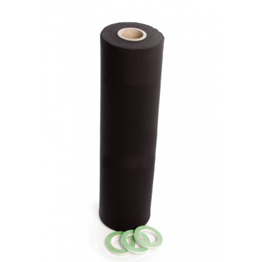 ADMIRAL FALDÓN MOLTON ECO 160G/M2 60M X 120CM NEGRO