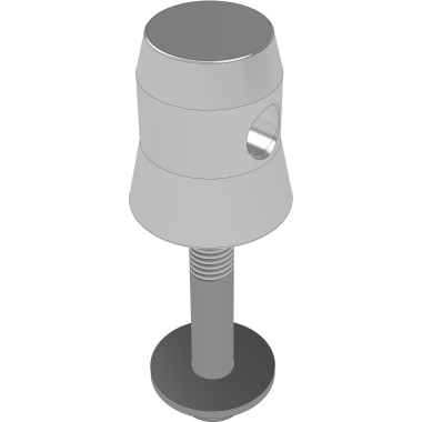 NAXPRO-TRUSS JUEGO DE MEDIOS CONOS 30 PARA PERFIL DE 50 MM