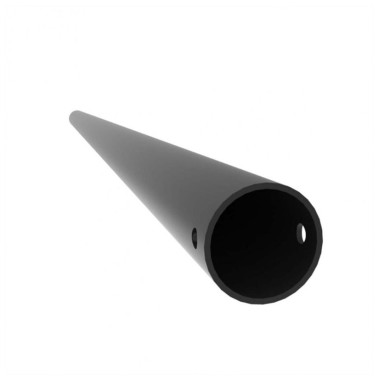 ADMIRAL TUBO COLGANTE DE ALUMINIO 50MM PARA L 80 NEGRO