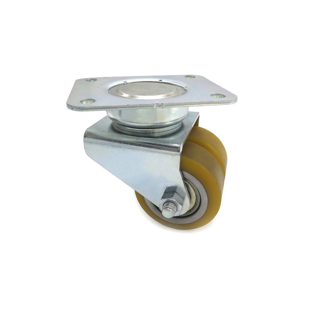 DOUBLE WHEEL SWIVEL OF 80MM  - 1