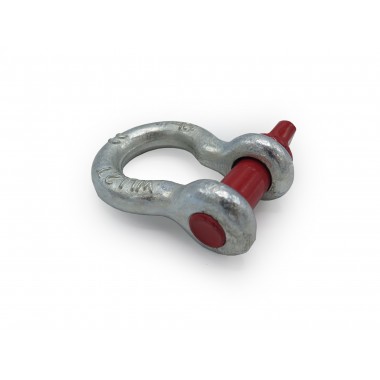 BOW SHACKLE WITH RED PIN 2TN