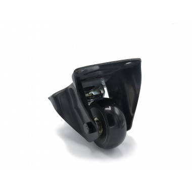 BLACK WHEEL FIXED HOUSING OF 80 MM  - 2