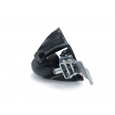 BLACK WHEEL FIXED HOUSING OF 80 MM  - 5