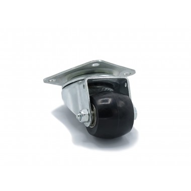 BLACK WHEEL SWIVEL HOUSING OF 50 MM  - 1