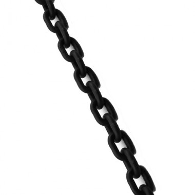 BLACK CHAIN OF 6MM (1/4")  - 1