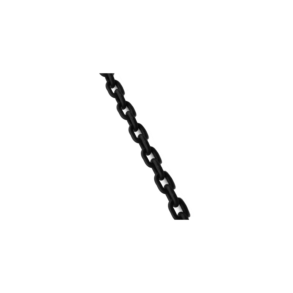 BLACK CHAIN OF 6MM (1/4