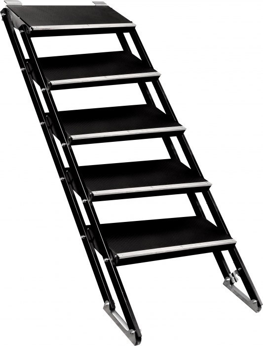 BULLSTAGE - ESCALERA DE ESCENARIO REGULABLE 80-140