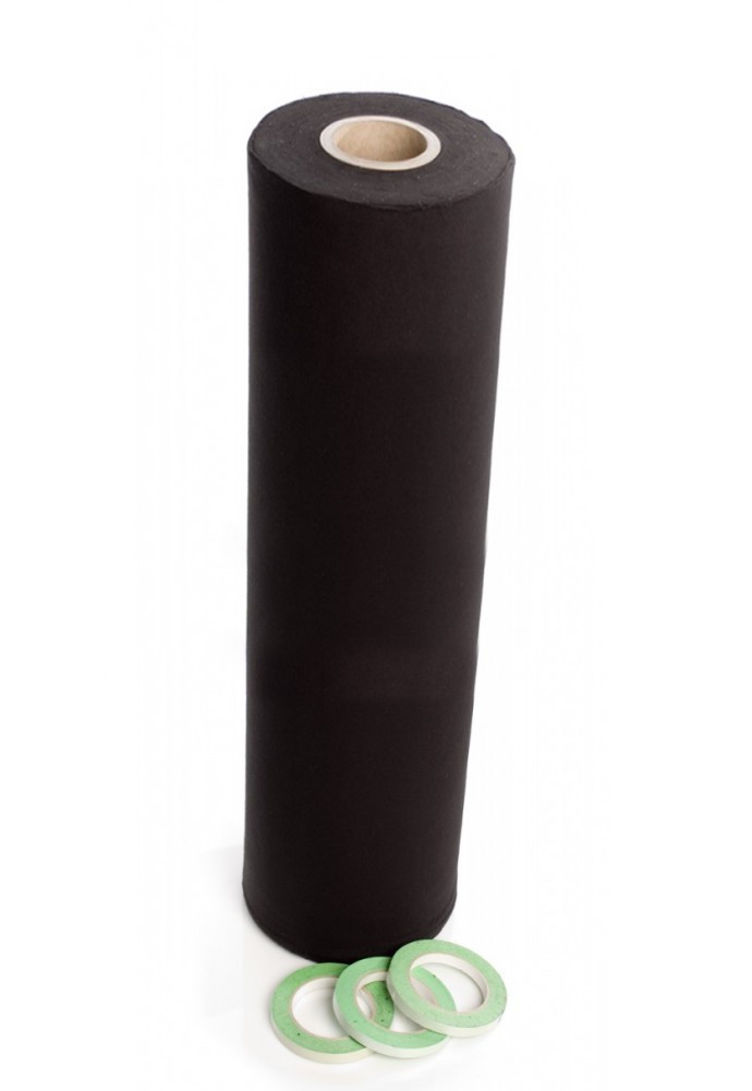 ADMIRAL FALDÓN DECO MOLTON ECO, 160 G/M², 60 M X 100 CM, NEGRO
